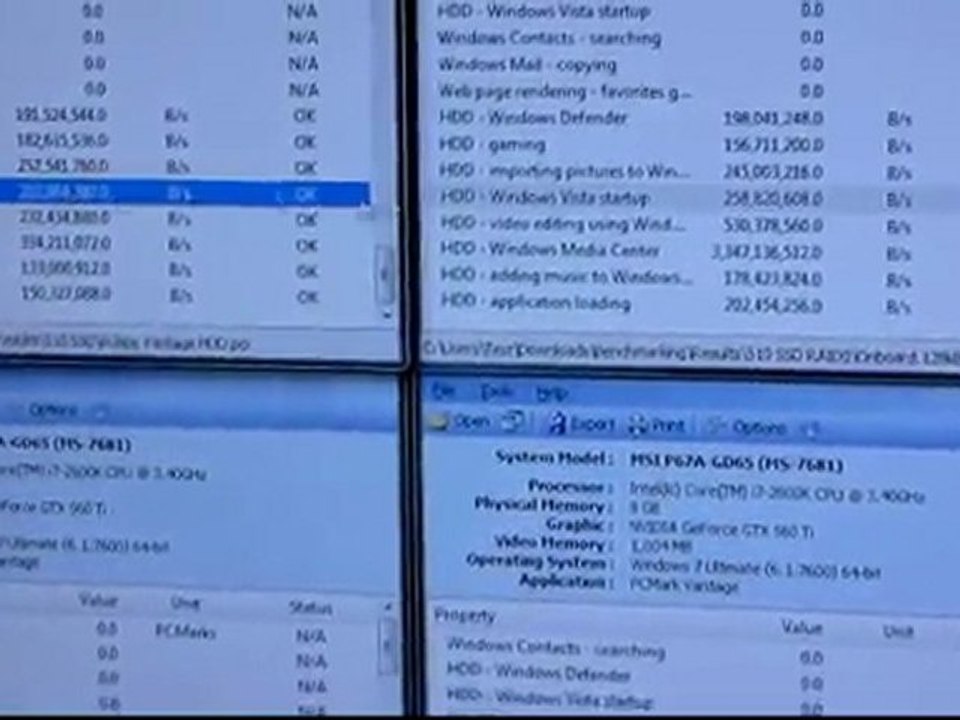 Intel SSD 510 Series 120GB PC Mark Vantage Performance on SATA2 SATA3 RAID0 Linus Tech Tips