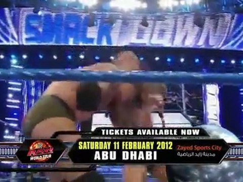 Randy Orton vs. Wade Barrett (No DQ Match) 2-3-12 Part 1