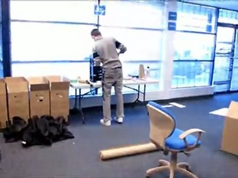 NCIX PC Special Edition 650D Masking & Loading Masked Cases Into the Car Linus Tech Tips