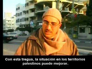 Los palestinos opinan sobre la tregua