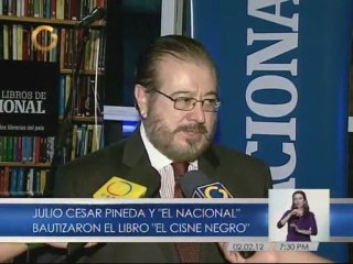 Julio César Pineda bautizó "El Cisne Negro"