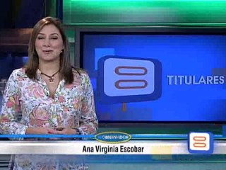 Titulares de "El Observador" de RCTV, Venezuela. Viernes 03 de Febrero de 2012