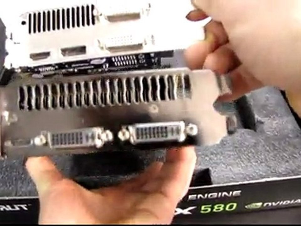 Palit NVIDIA GeForce GTX 580 3GB Dual Fan Video Card Unboxing & First Look  Linus Tech Tips - video Dailymotion