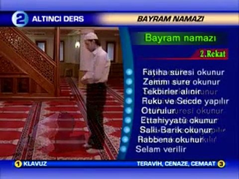 BAYRAM NAMAZI NASIL KILINIR _?
