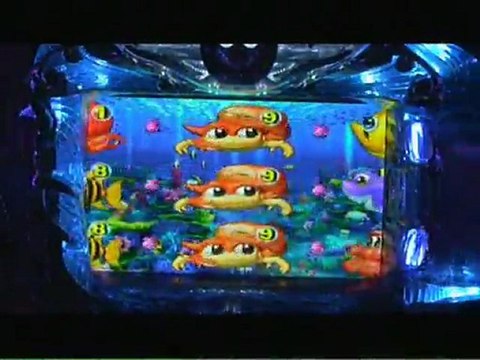 パチンコCRAプレミア海物語演出大当たりリーチ