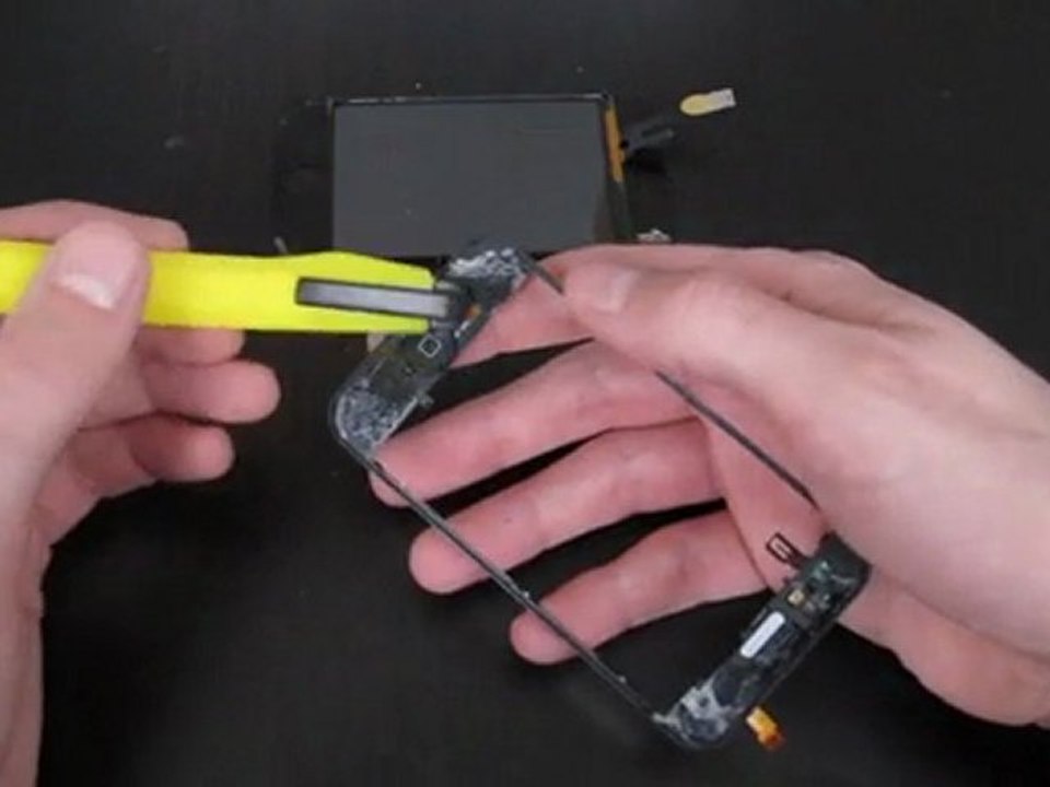 remplacer vitre iphone 3gs ou 3g tactile réparer facile
