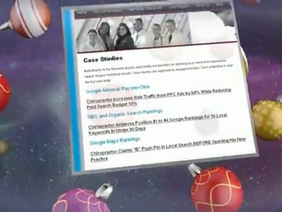 Internet marketing for chiropractors