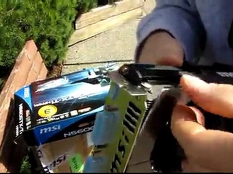 MSI GTX 560 Ti Hawk Fermi Gaming Video Card Unboxing & First Look Linus Tech Tips