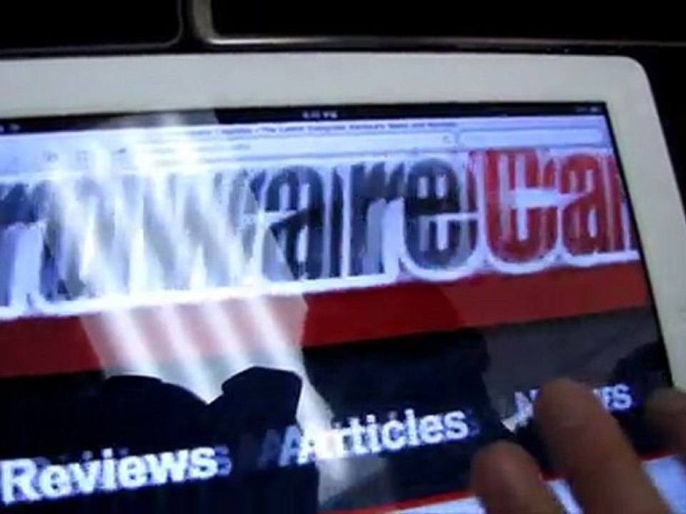 Tablet Internet Browser Comparison Round Up & Review iPad 2 Blackberry Playbook ASUS Transformer