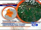 Gobernador de Cauca habla con NTN24 acerca de los atentados registrados en el Suroccidente de Colombia