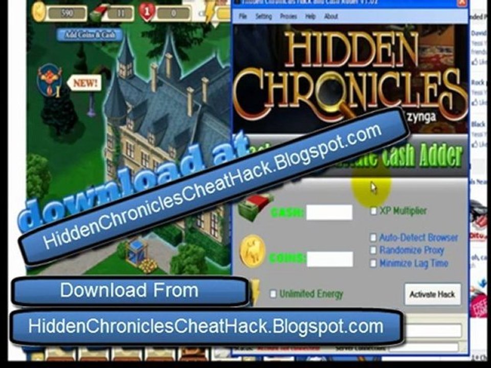 Hidden Chronicles Cheat Engine Hack (Cheat for Hidden Chronicles) Hidden   Chronicles Cheats Cash
