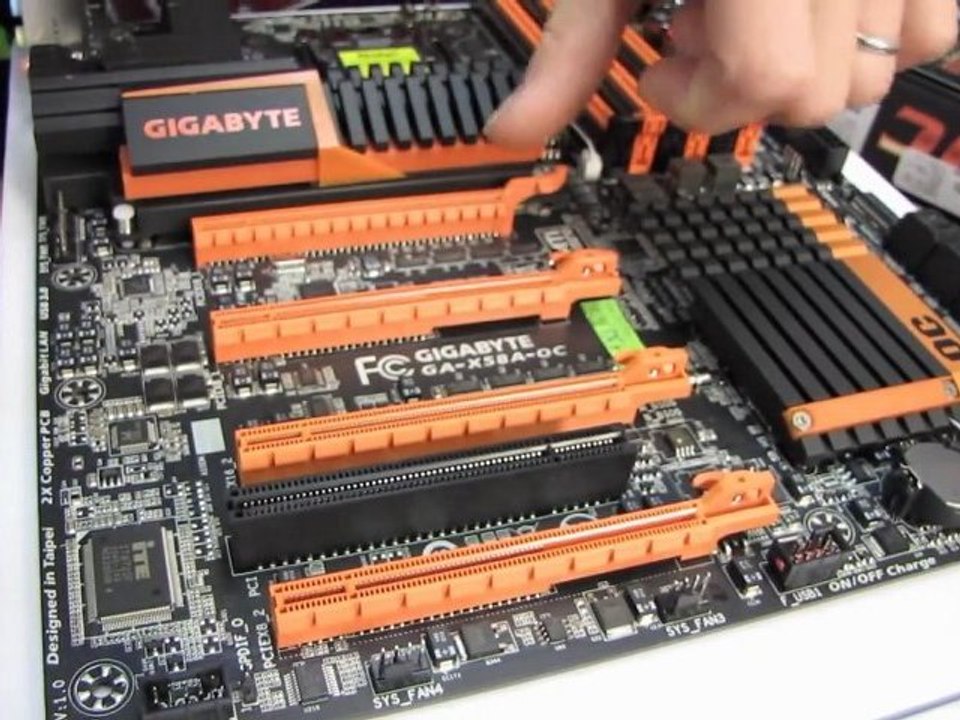 Gigabyte X58A-OC Overclocking Motherboard Unboxing & First Look Linus Tech Tips