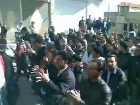 فري برس حوران الحارّة مظاهرة جمعة عذرا حماة 3 2 2012 ج1