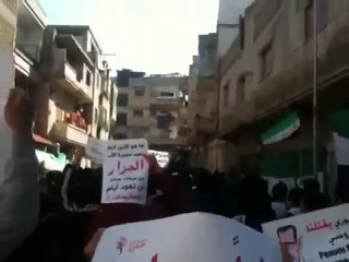 فري برس   حمص كرم الشامي جمعة عذرا حماة   سامحينا 3 2 2012