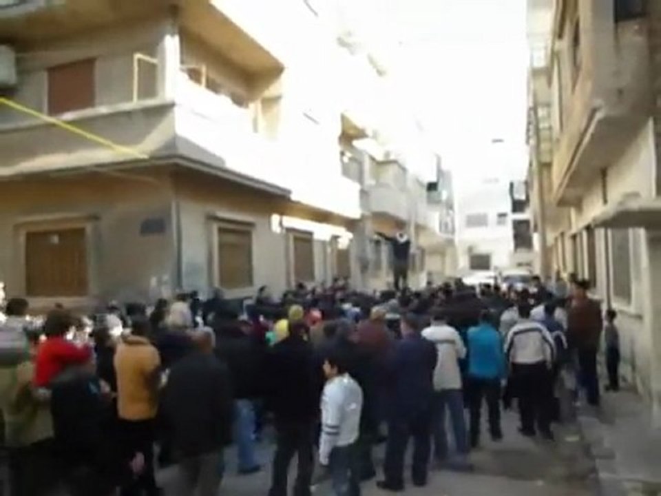 فري برس   حمص باب تدمر جمعة عذرا حماه سامحينا 3 2 2012