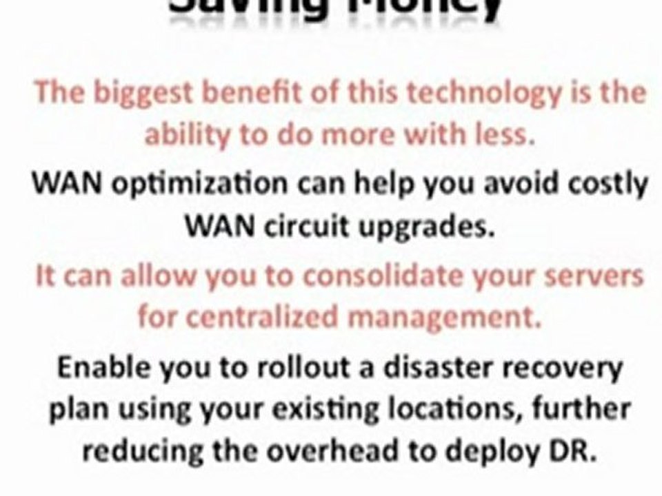 WAN Optimization - How You  Your Network Can Benefit