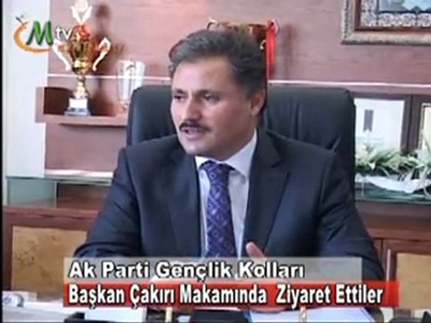 Ak Parti Gençlik Kollarından Başkan Çakıra Ziyaret