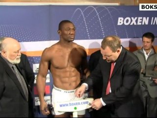 Troy Ross vs. Łukasz Rusiewicz: Oficjalne ważenie