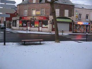 MAIRIE  BLEVILLE  NEIGE  FEVRIER  2012