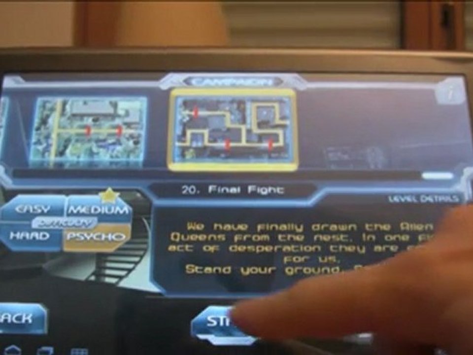Test de l'Archos 101G9 turbo à 1,5GHz : jeux