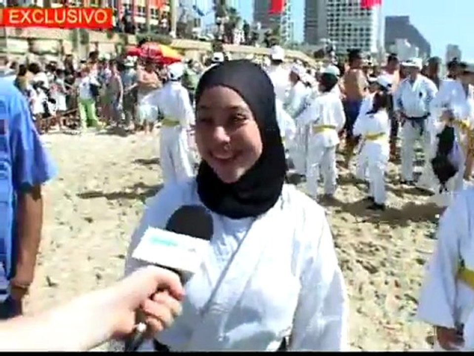 Luchadores de Sumo en Tel Aviv