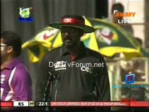 Kerala Strikers vs.Bengal Tigers-Kerala Strikers Inning Ov05-06