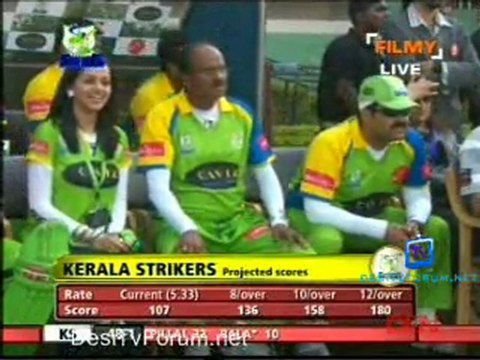 Kerala Strikers vs.Bengal Tigers-Kerala Strikers Inning Ov09-10