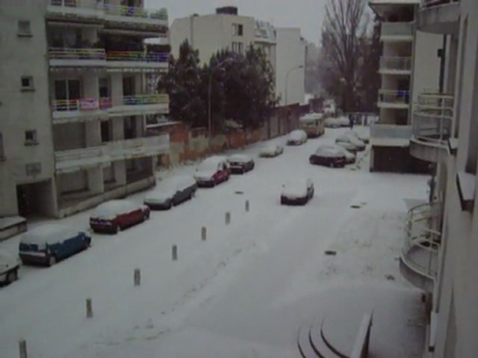 Pau sous la neige