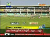 Kerala Strikers vs.Bengal Tigers-Kerala Strikers Inning Ov17-18