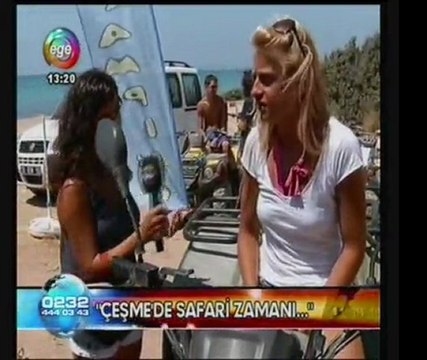 Tur Rehberimizle Röportaj Ege Tv - ATV TURLARI -İZMİR/ÇEŞME