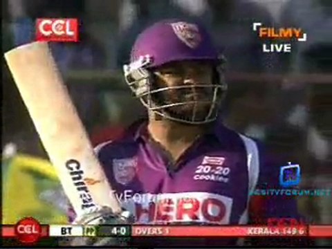 Kerala Strikers vs.Bengal Tigers-Bengal Tigers Inning Ov01-02