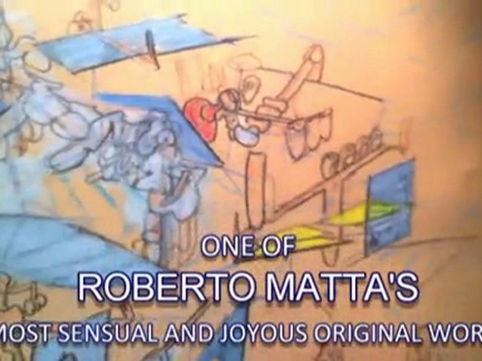One of ROBERTO MATTA'S Most Energetic And Sensual Works