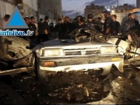 Murieren dos palestinos terroristas tras un ataque aéreo israelí