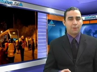 Primer accidente registrado del tren ligero de Jerusalén