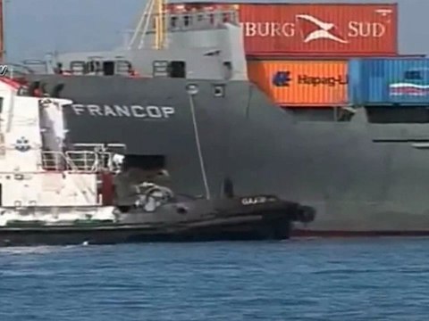 El buque carguero Victoria llevaba 50 toneladas de armamento y misiles antitanque