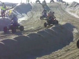 Départ du quaduro du Touquet 2012