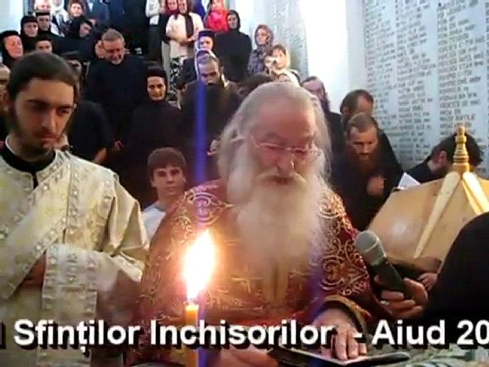 Parintele Iustin la Aiud - Acatistul Sfintilor Inchisorilor