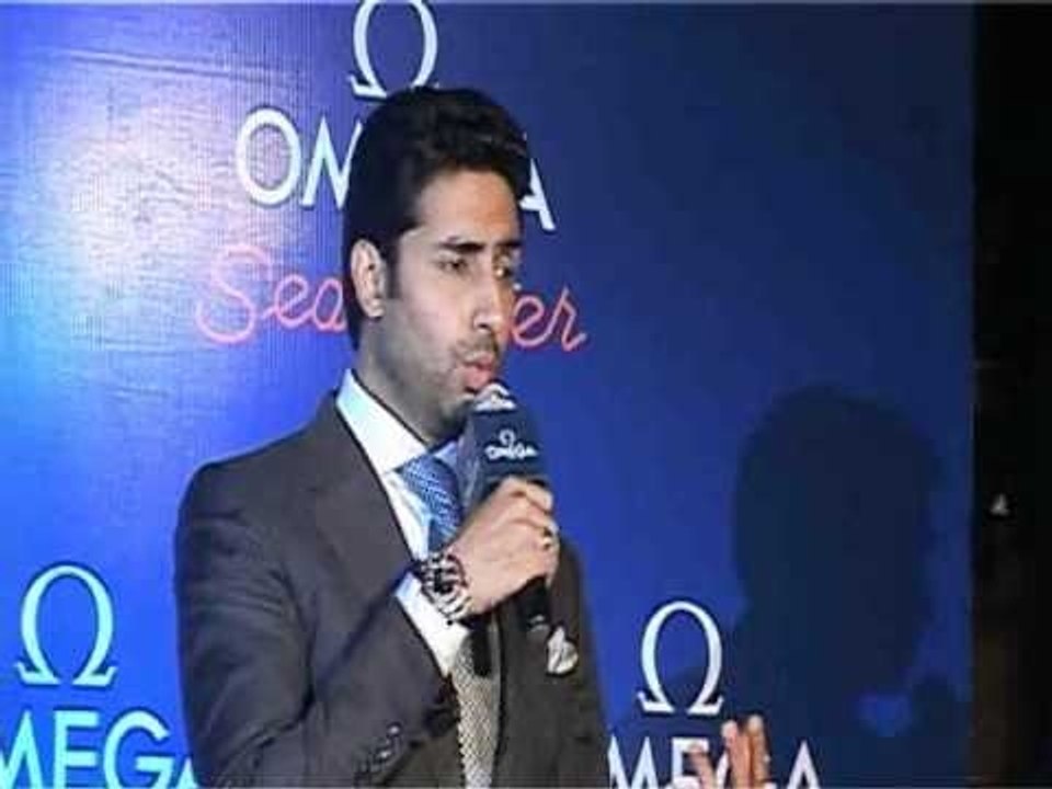 Abhishek Bachchan Launches Omega Watches