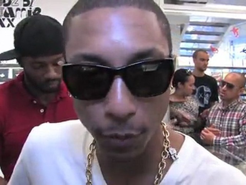 Pharrell Williams & Moncler chez Colette