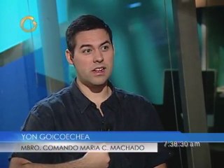 Yon Goicoechea: Si votamos masivamente, demostraremos que hemos vencido el miedo