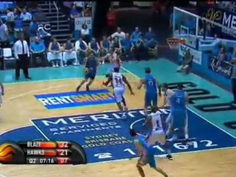 NBL - Gold Coast Blaze 91-50 Wollongong Hawks