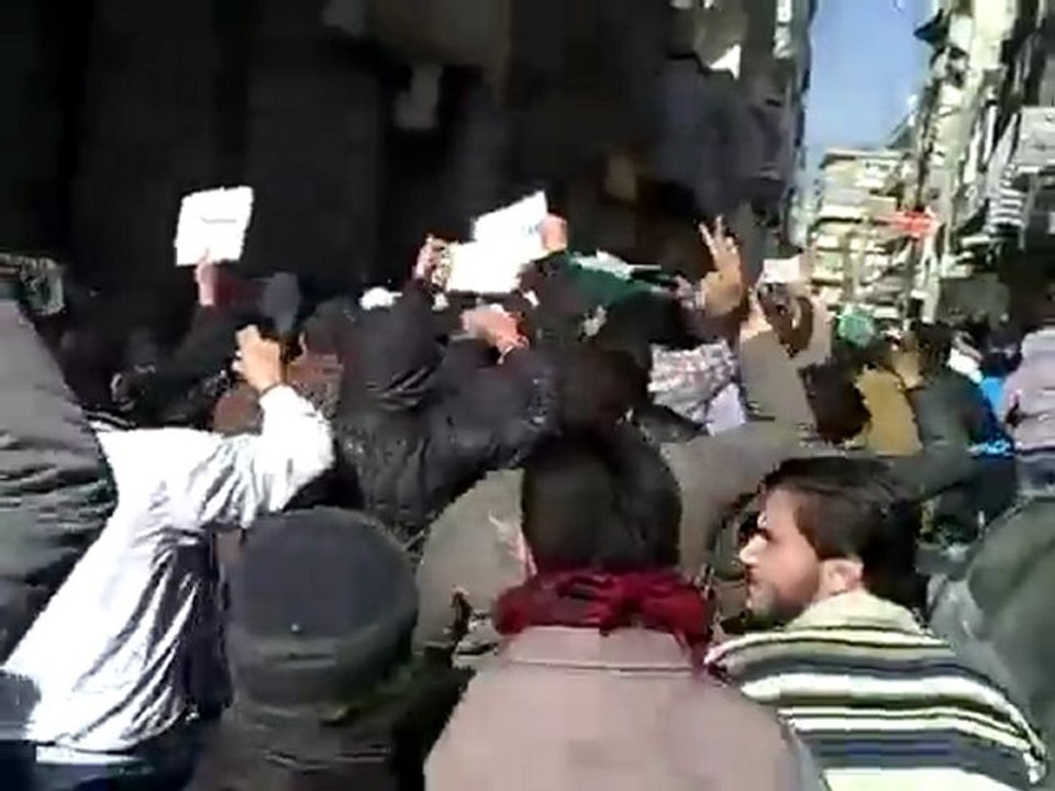 فري برس   حلب   المرجه    جمعة عذرا حماة سامحينا 3 2 2012