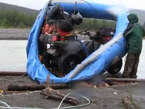 Canol Trail ATV Adventure: How Not To Cross a Cold, Deep, Fast River