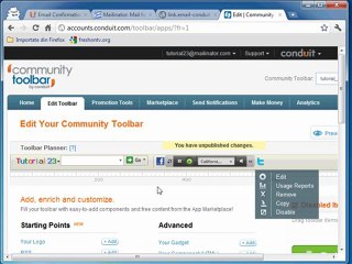 Tutorial: Make your own website toolbar