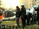 Police begin clearing Occupy DC protest site