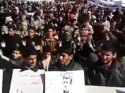 فري برس ادلب قرى وبلدات سهل الروج مظاهرة جمعة عذرا حماة سامحينا حاشدة تطالب باسقاط النظام 3 2 2012