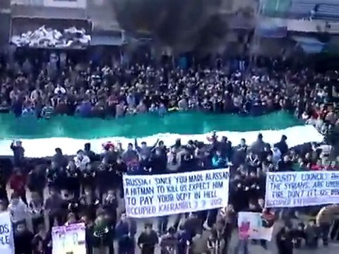 فري برس ادلب كفرنبل جمعة عذرا حماه وسط المدينة 3 2 2012 جـ3