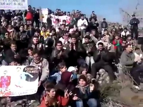 فري برس ادلب كفرنبل مظاهرة جمعة عذرا حماه سامحينا 3 2 2012