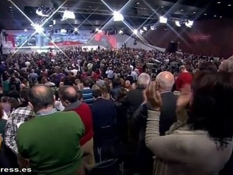 Griñán: El Congreso ha elegido a Rubalcaba