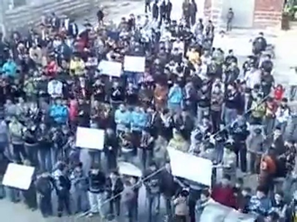 فري برس   ادلب   البارة    مظاهرة جمعة عذرا حماة سامحينا 3 2 2 2012
